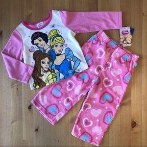 Disney Princesses Cute Long Sleeve Pajama